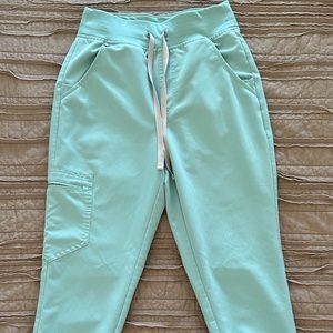 Figs XSP high waisted Seaglass Zamora Joggers